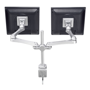 DUAL MONITOR MOUNT CLAMP TYPE