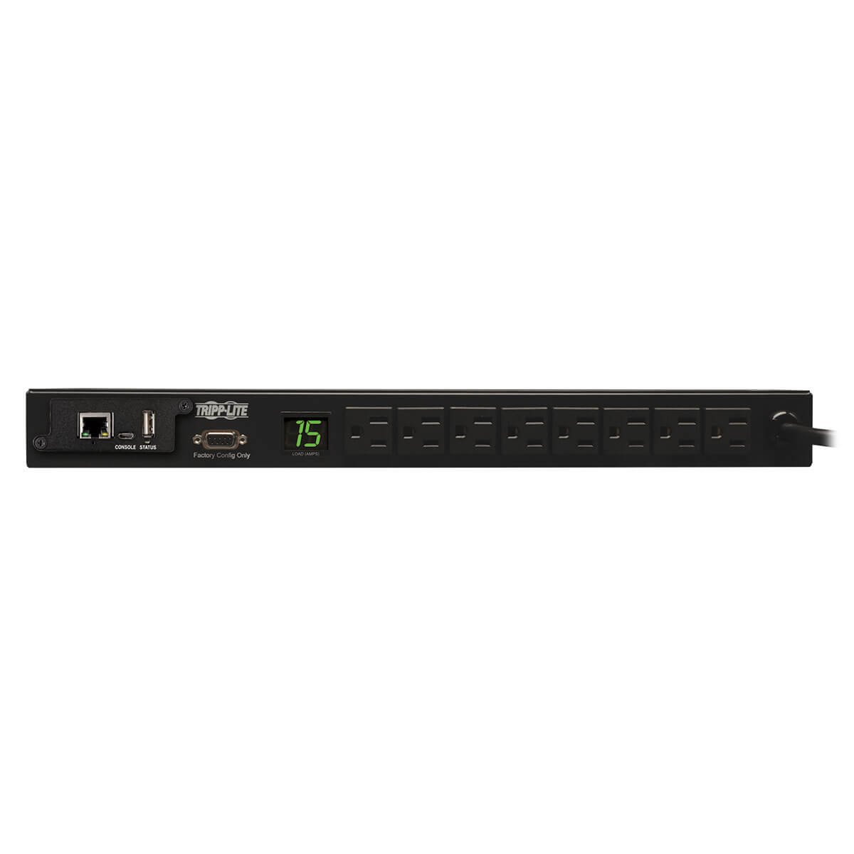 TRIPP LITE 8-OUTLET MONITORED PDU (1.4KW/120V)(15A)