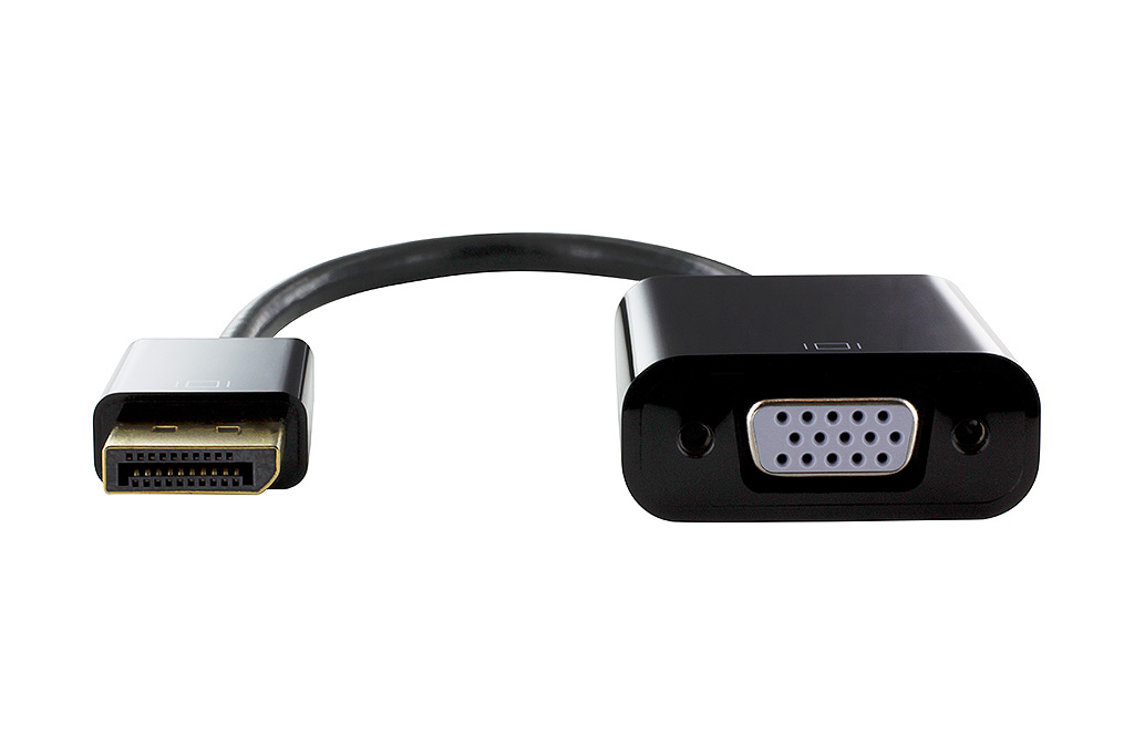 ACTIVE DISPLAYPORT 1.2A MALE TO VGA FEMALE ADAPTER