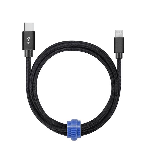 LIGHTNING TO USB-C SYNC CABLE BLACK