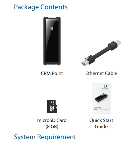 UBIQUITI CRM POINT CENTRAL MANAGEMENT FOR AIRMAX