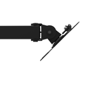 KANTO SINGLE ARM DESKTOP MONITOR MOUNT (BLACK)