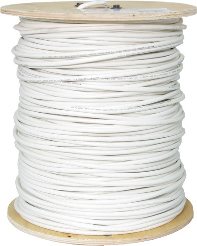 RG6 QUAD COAXIAL 1000' 3Ghz CABLE 60% BRAIDED FT6/CMP