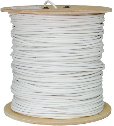 RG6 DUAL COAXIAL 1000' CABLE 3Ghz 60% BRAIDED FT6/CMP