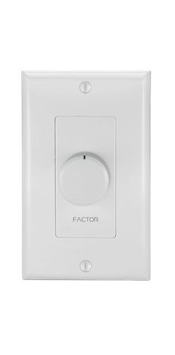 FACTOR 75W (25/70V) WHITE DECORA VOLUME CONTROL
