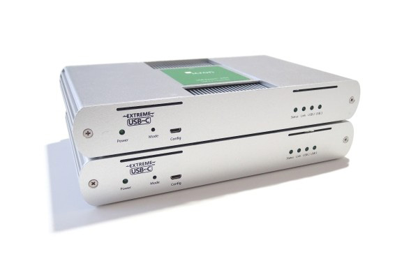 ICRON USB RAVEN PRO 3104 4 PORT USB 3.2 100 M CAT 6A/7 EXT W/ ISO TRANSPORT