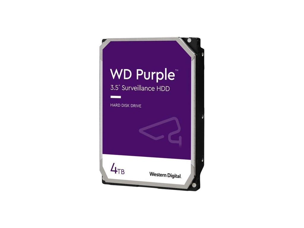 WESTERN DIGITAL PURPLE 3.5" 4TB 5400 RPM 256MB SURVEILLANCE HDD