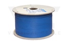 CAT6A 1000' BLUE SOLID SHIELDED F/UTP NETWORK BULK CABLE