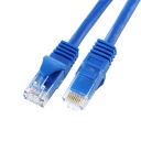 [C6A001BL] CAT6A SINGLE UTP NETWORK PATCH CABLE 26AWG (BLUE) (1')