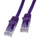 [C6XO01] CAT6 CROSSOVER UTP NETWORK PATCH CABLE 24AWG (PURPLE) (1.5')