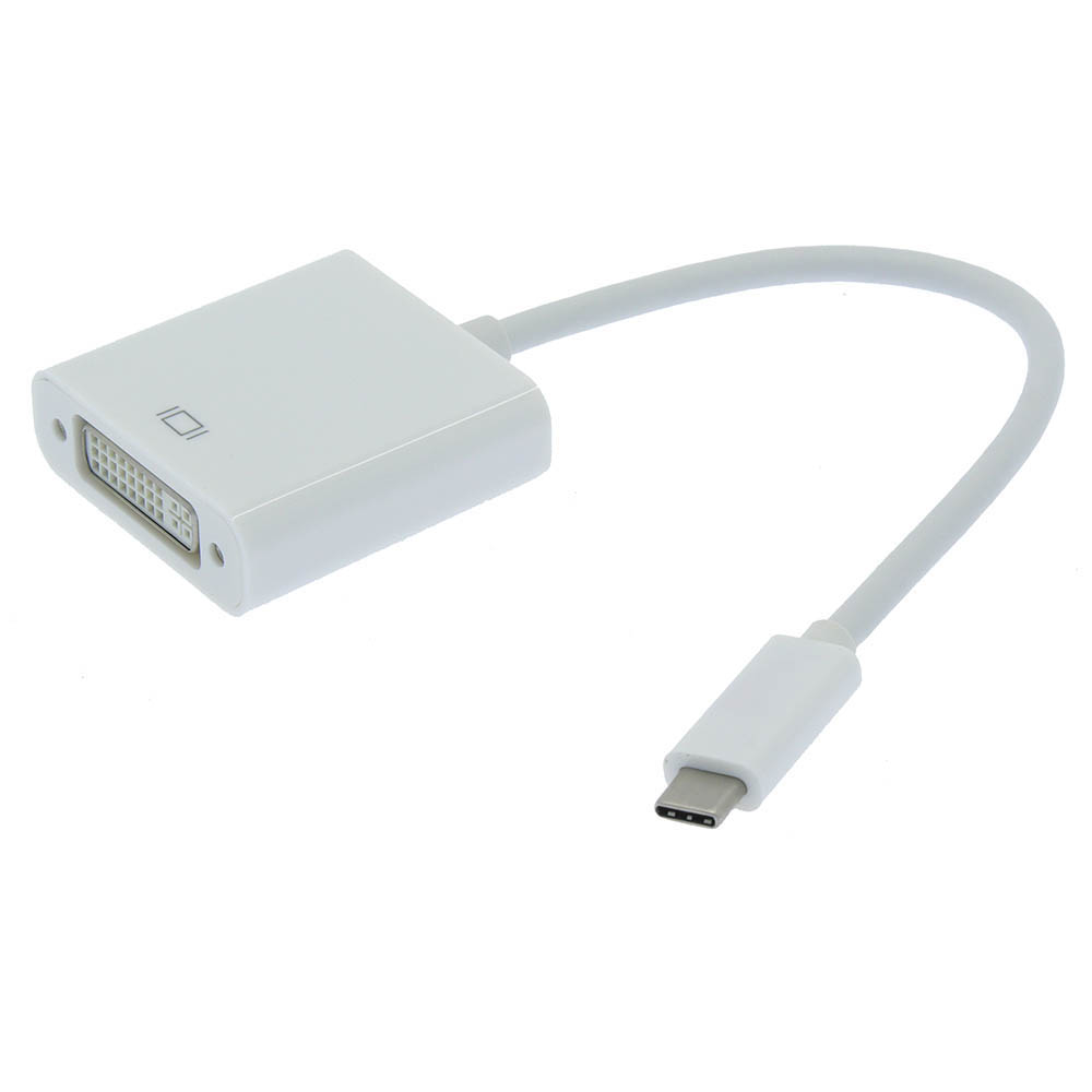 USB 3.1 TYPE C MALE TO DVI FEMALE ADAPTER