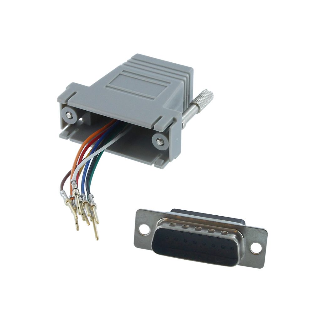 DB15 MALE TO RJ45 ADAPTER