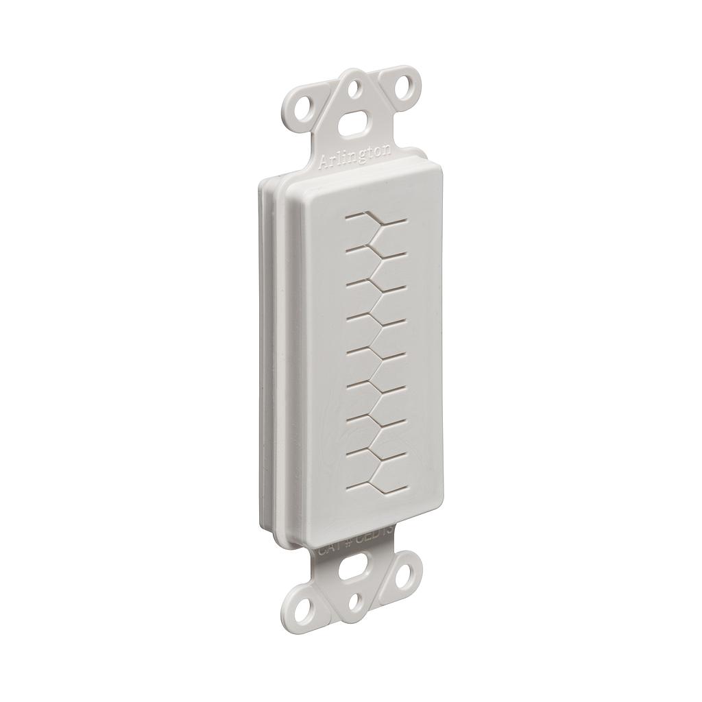 ARLINGTON 1-GANG CABLE ENTRY DEVICE WITH SLOTTED COVER