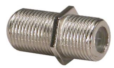 F-TYPE CONNECTOR F/F COUPLER