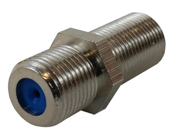 F-TYPE CONNECTOR F/F COUPLER (3GHZ)