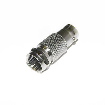 BNC FEMALE TO 	F-TYPE CONNECTOR MALE ADAPTER