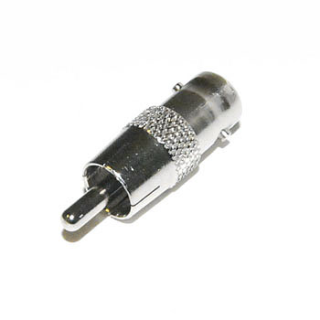 BNC FEMALE TO RCA MALE ADAPTER 75Ω