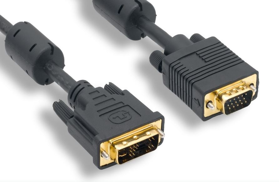 DVI (A) TO VGA (HD15) M/M 6' ANALOG VIDEO CABLE (FT4/CMG)