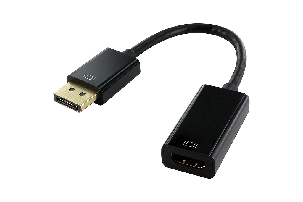 DISPLAYPORT MALE TO HDMI FEMALE ADAPTER