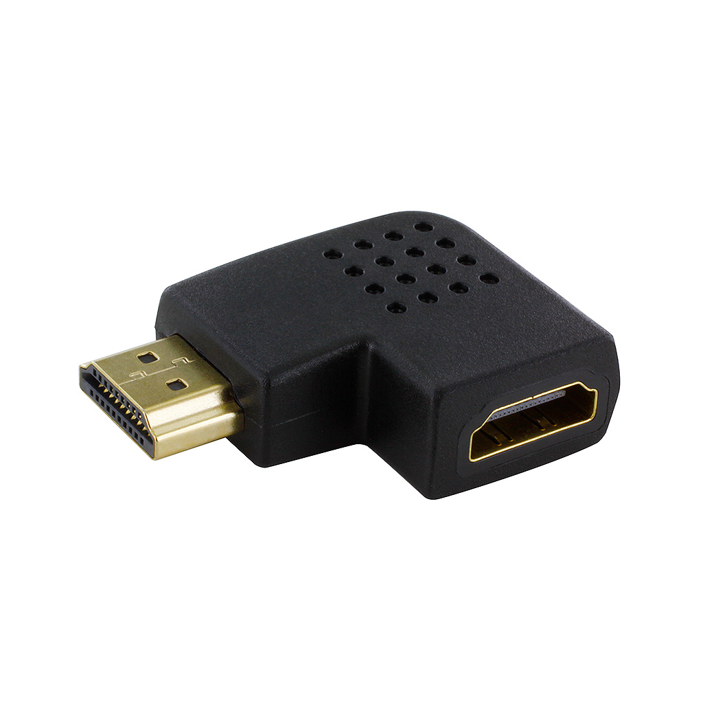 HDMI M/F VERTICAL RIGHT ANGLE (270°) ADAPTER 