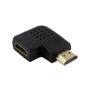 HDMI M/F VERTICAL RIGHT ANGLE (90°) ADAPTER  