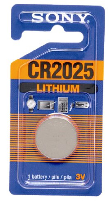 CR2025 LITHIUM 3V COIN CELL