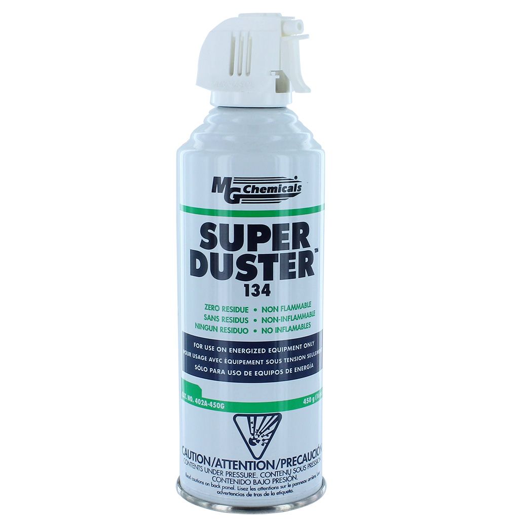MG CHEMICALS SUPER DUSTER 134 450G ZERO RESIDUE NON-FLAMMABLE