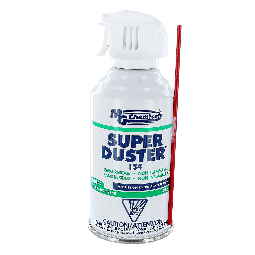 MG CHEMICALS SUPER DUSTER 134 285G ZERO RESIDUE NON-FLAMMABLE