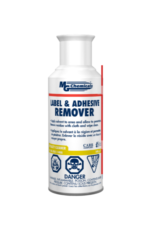 MG CHEMICALS LABEL & ADHESIVE REMOVER 140G (5OZ)