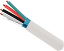 1000' 22AWG 4-CONDUCTOR SHIELDED SECURITY CABLE (FT4/CMR)