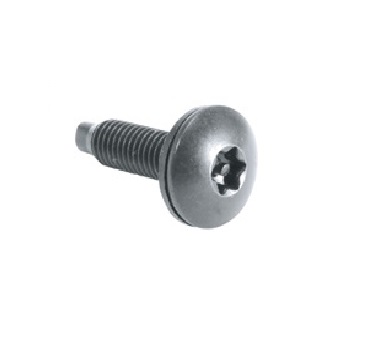 MIDDLE ATLANTIC STAR DRIVE SCREWS WITH SECURITY PIN (50/BAG)