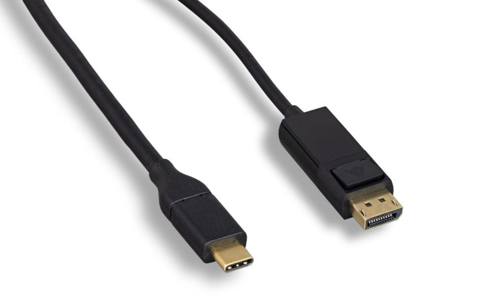 [US3CDP3] USB 3.1 TYPE C TO DISPLAYPORT 1.2 CABLE 4K60HZ (3')