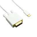 [US3CDV3] USB 3.1 TYPE C TO DVI CABLE WHITE (3')