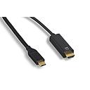 [US3CH3] USB 3.1 TYPE C TO HDMI CABLE BLACK (3')