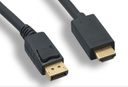 [VC782S] DISPLAYPORT 1.2 TO HDMI M/M CABLE (3')
