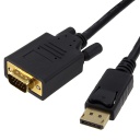 [VC792S] DISPLAYPORT TO VGA M/M CABLE (3')