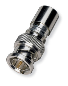 WHITE SANDS BNC MALE RG59 CONNECTOR - DUAL-COMPRESSION