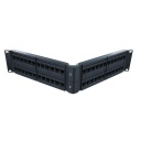 [C64548A] RJ45 CAT6 ANGLED 48-PORT LOADED PATCH PANEL (110 &amp; KRONE)