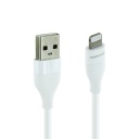3' LIGHTNING CHARGE AND SYNC CABLE FOR APPLE DEVICES - WHITE 