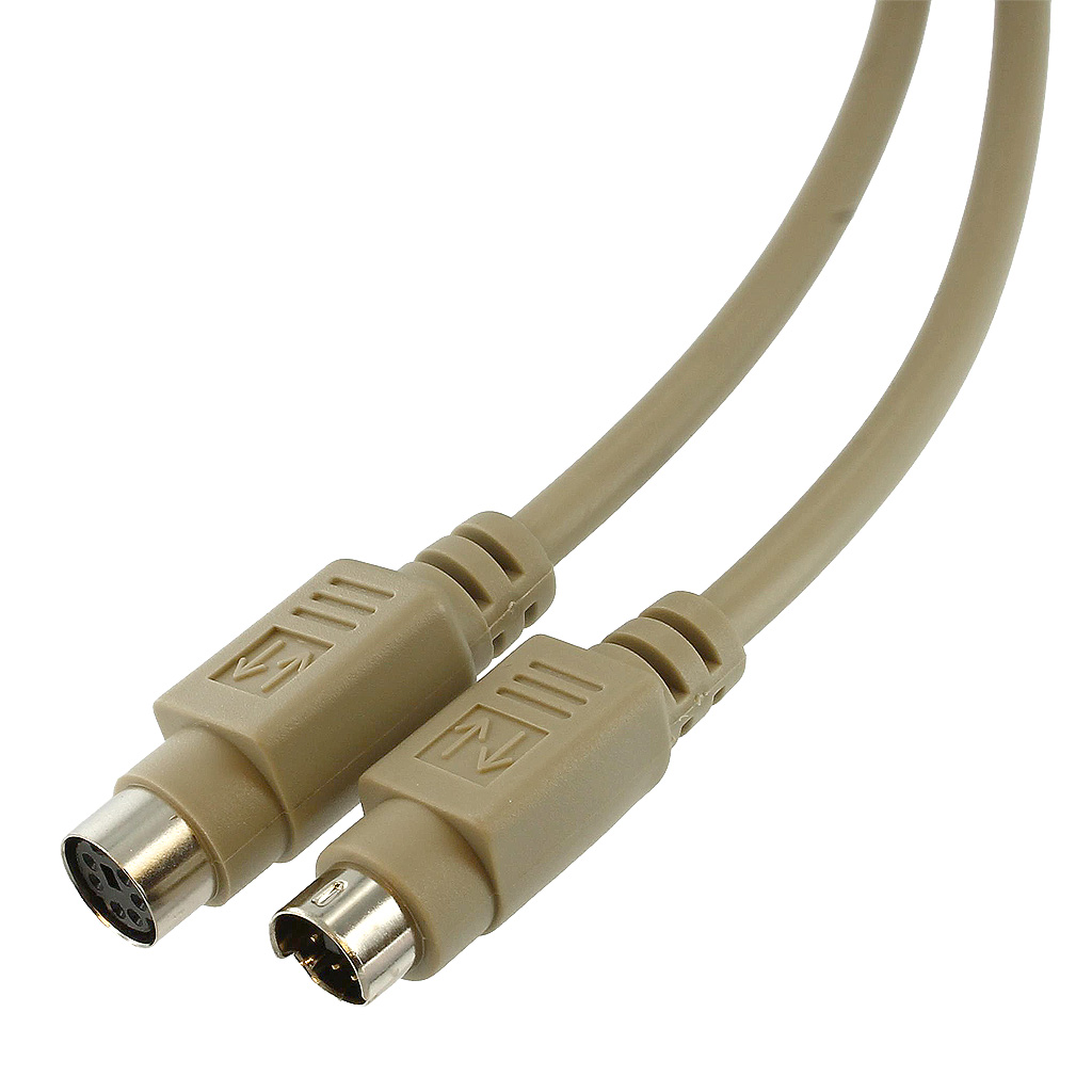 PS/2 MD6 M/F 3' EXTENSION CABLE