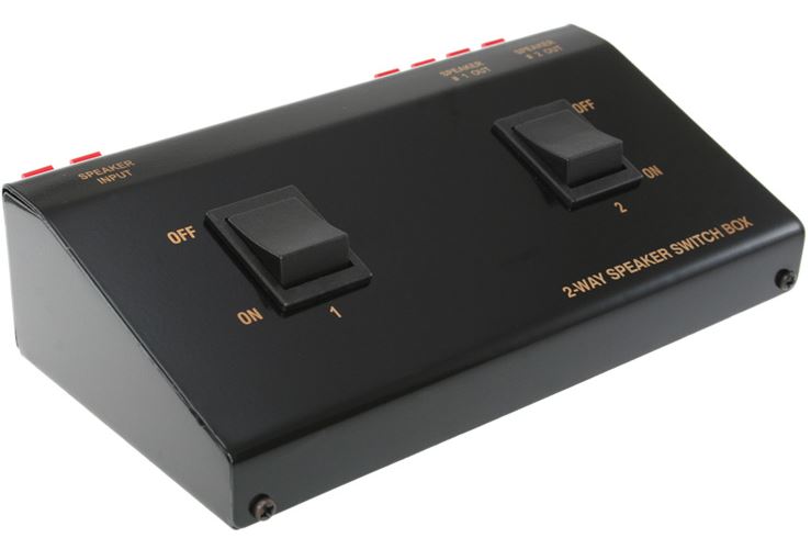 [SPS2] 2 WAY STEREO SPEAKER SELECTOR SWITCH TERMINAL TYPE