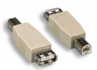 USB A FEMALE TO B MALE ADAPTER