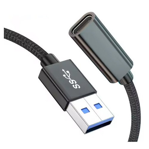 [U3CFAM] USB TYPE A MALE TO USB 3.1 TYPE C FEMALE 6" ADAPTER