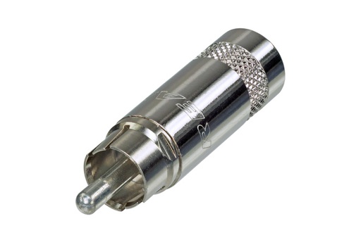 [NYS352] NEUTRIK REAN RCA MALE PLUG WITH NICKEL SHELL & CONTACTS