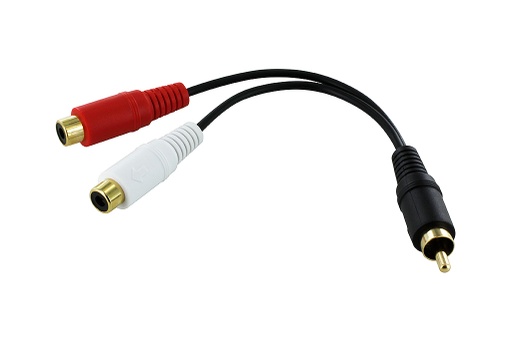 [RC113] RCA 6&quot; M-F/F Y-CABLE (FT4/CMG)