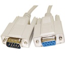 SERIAL DB9 M/F CABLE RS-232