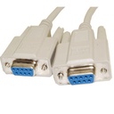 NULL MODEM DB9 F/F CABLE