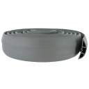 [FCC15G] GREY FLOOR CORD COVER W/ADHESIVE TAPE - 15' 
