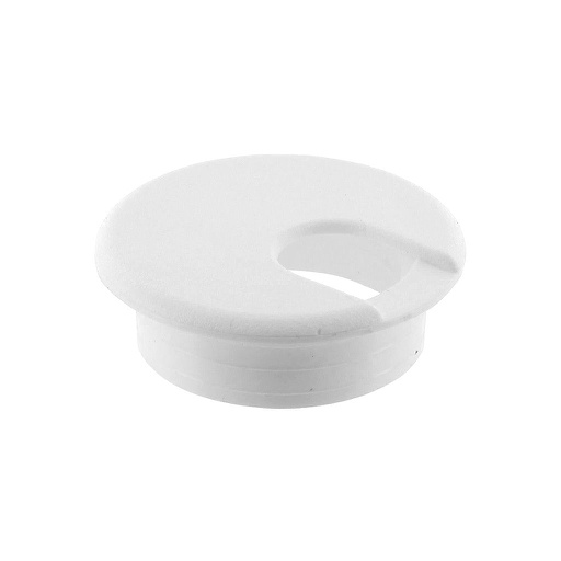 [GR238W] CABLE GROMMET 2 3/8" (OD) WHITE