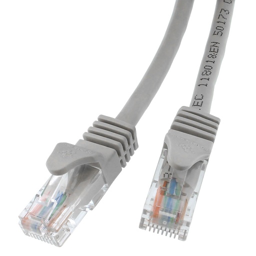 CAT5E 10/PACK UTP NETWORK PATCH CABLE 24AWG (GREY 0.5’-10')